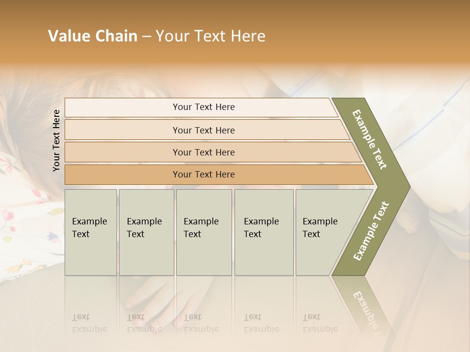 Relaxation Horizontal Newborn PowerPoint Template