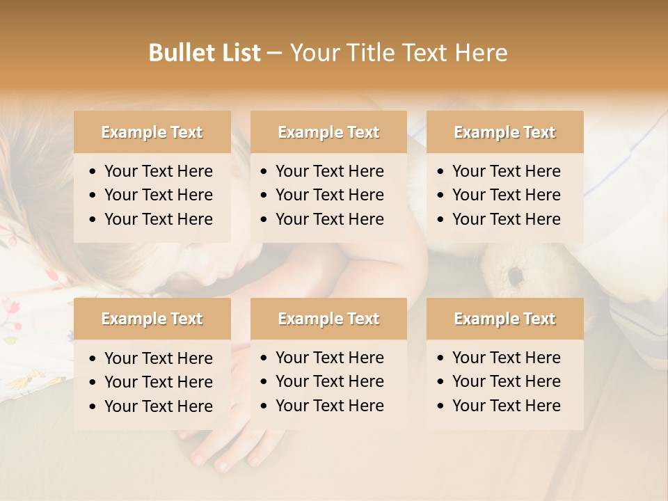 Relaxation Horizontal Newborn PowerPoint Template