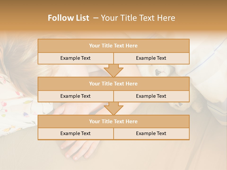 Relaxation Horizontal Newborn PowerPoint Template