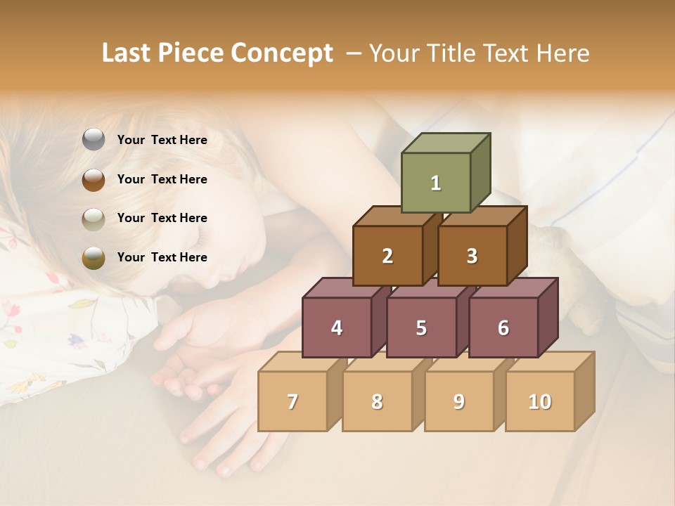 Relaxation Horizontal Newborn PowerPoint Template