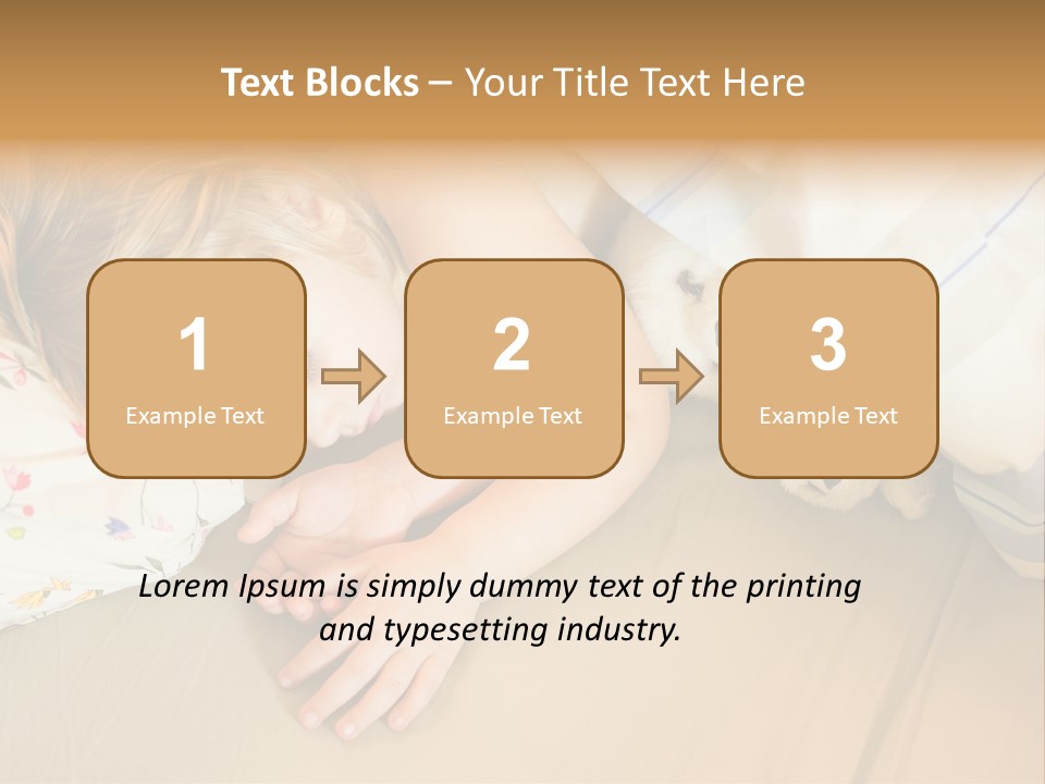 Relaxation Horizontal Newborn PowerPoint Template