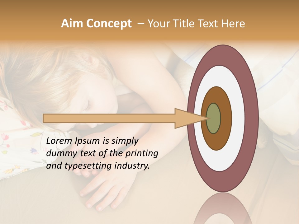 Relaxation Horizontal Newborn PowerPoint Template