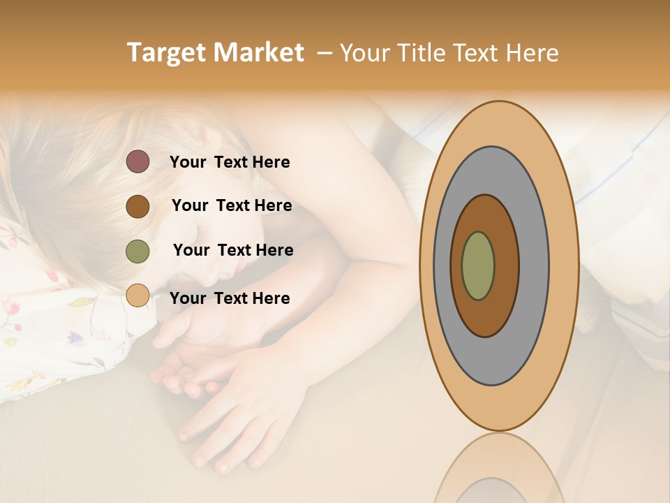 Relaxation Horizontal Newborn PowerPoint Template