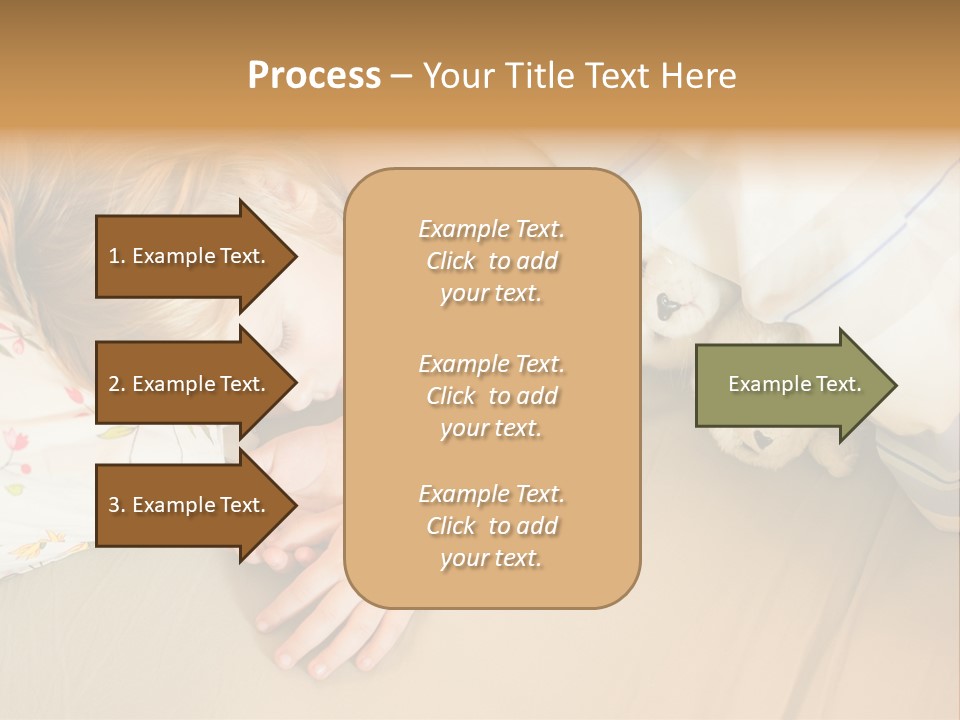 Relaxation Horizontal Newborn PowerPoint Template