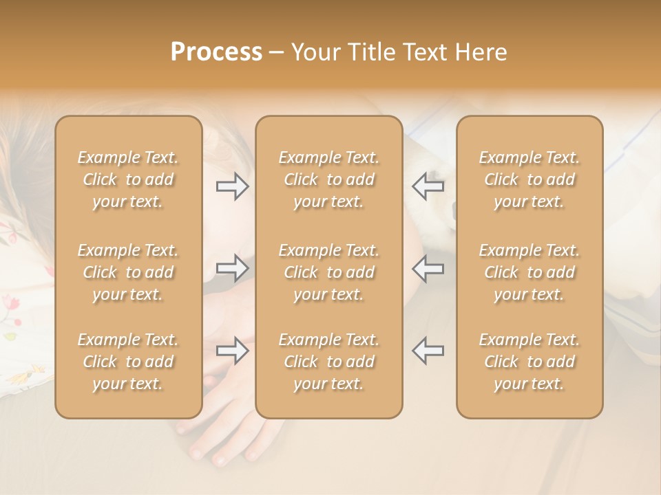 Relaxation Horizontal Newborn PowerPoint Template