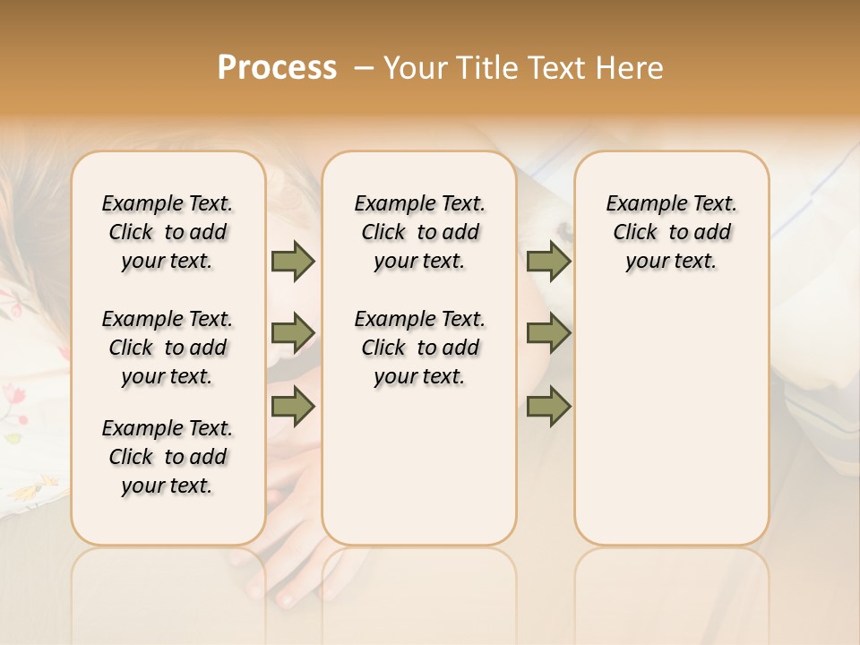 Relaxation Horizontal Newborn PowerPoint Template