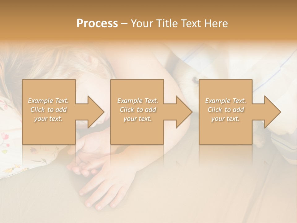 Relaxation Horizontal Newborn PowerPoint Template