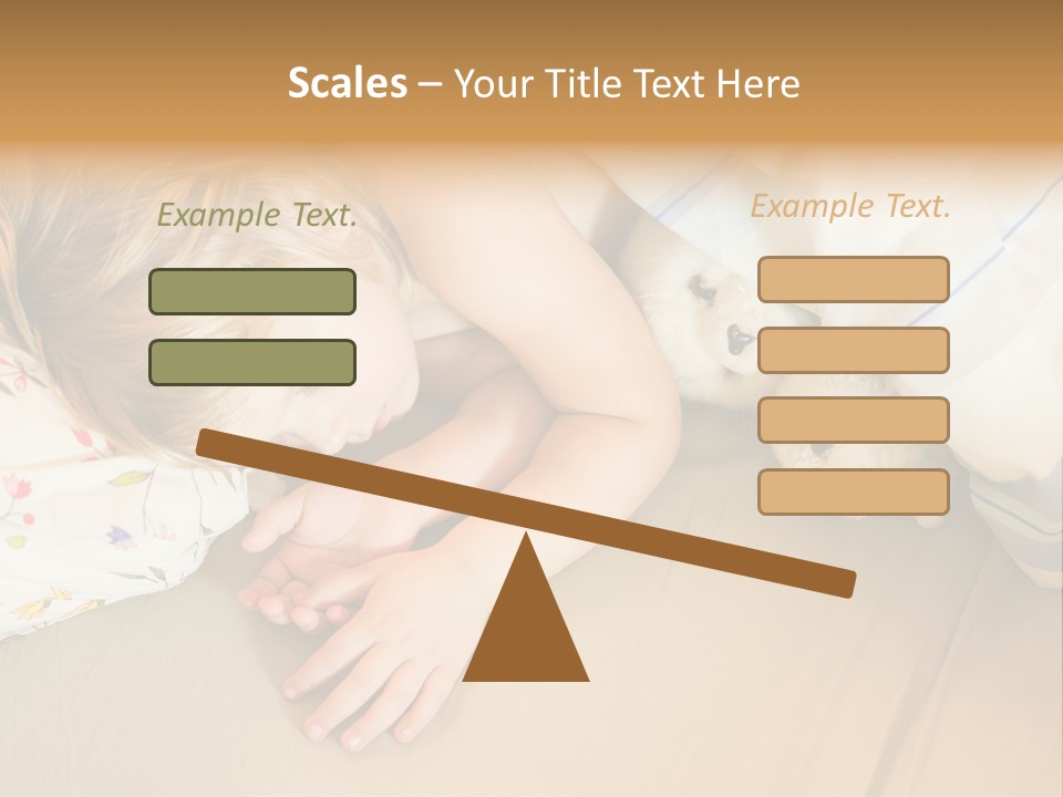 Relaxation Horizontal Newborn PowerPoint Template