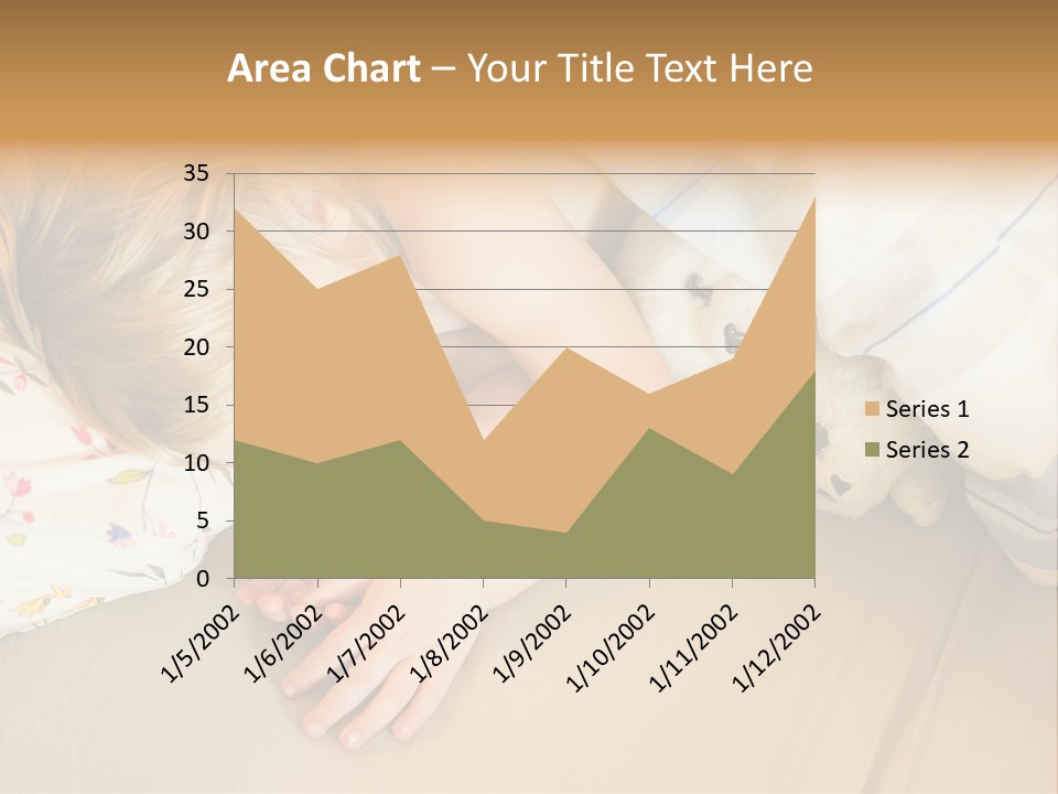 Relaxation Horizontal Newborn PowerPoint Template