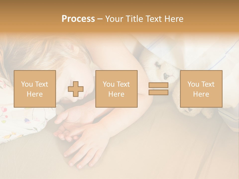 Relaxation Horizontal Newborn PowerPoint Template