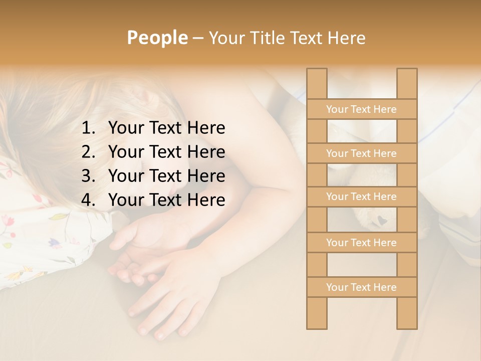 Relaxation Horizontal Newborn PowerPoint Template