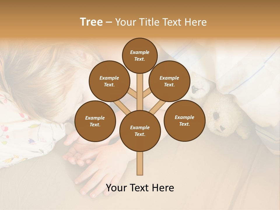 Relaxation Horizontal Newborn PowerPoint Template