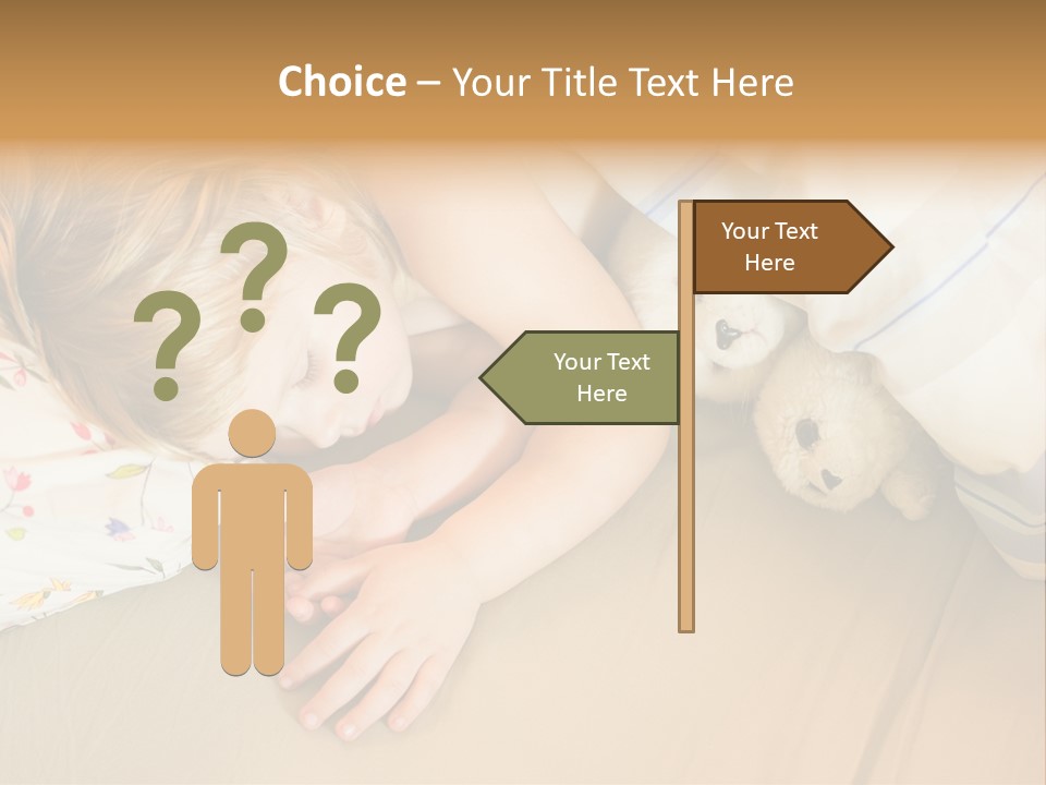 Relaxation Horizontal Newborn PowerPoint Template