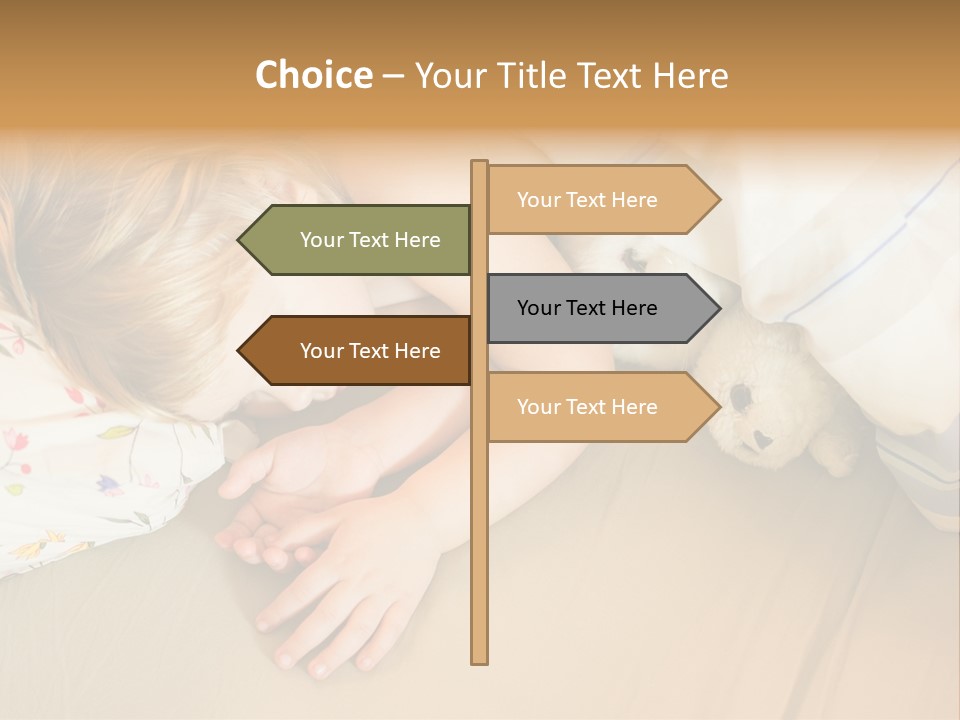 Relaxation Horizontal Newborn PowerPoint Template