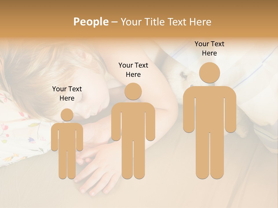 Relaxation Horizontal Newborn PowerPoint Template