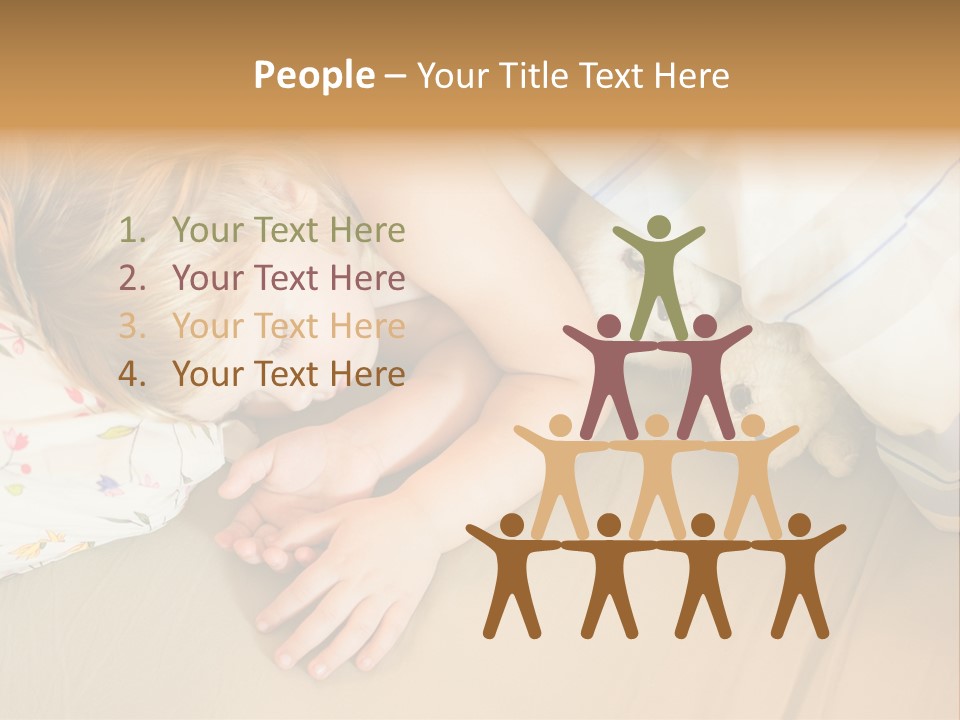 Relaxation Horizontal Newborn PowerPoint Template