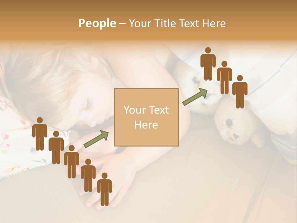 Relaxation Horizontal Newborn PowerPoint Template