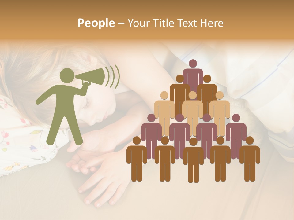 Relaxation Horizontal Newborn PowerPoint Template