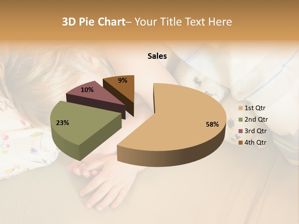 Relaxation Horizontal Newborn PowerPoint Template