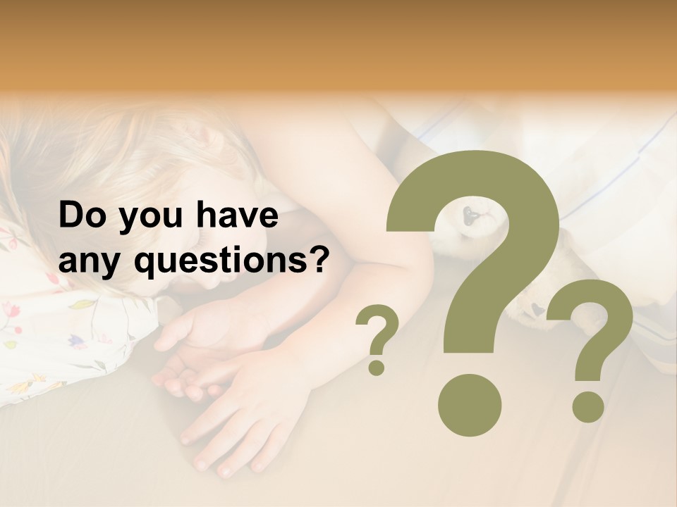 Relaxation Horizontal Newborn PowerPoint Template