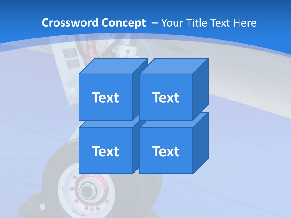 Landinggear Ataturk International Airport Nose Gear PowerPoint Template