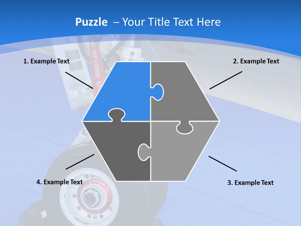 Landinggear Ataturk International Airport Nose Gear PowerPoint Template