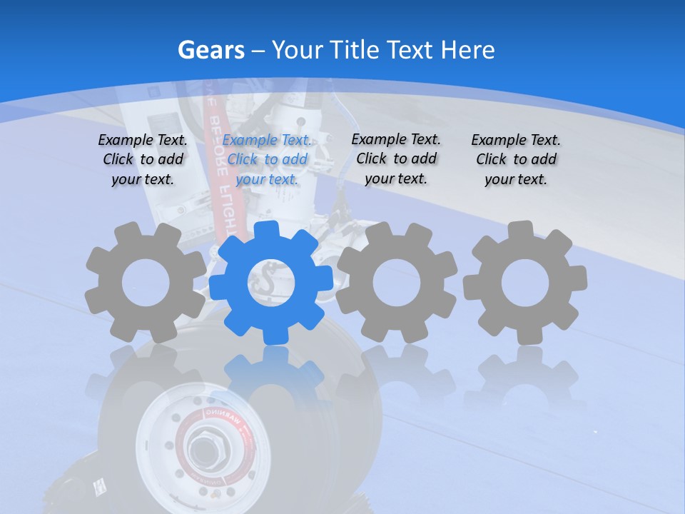 Landinggear Ataturk International Airport Nose Gear PowerPoint Template