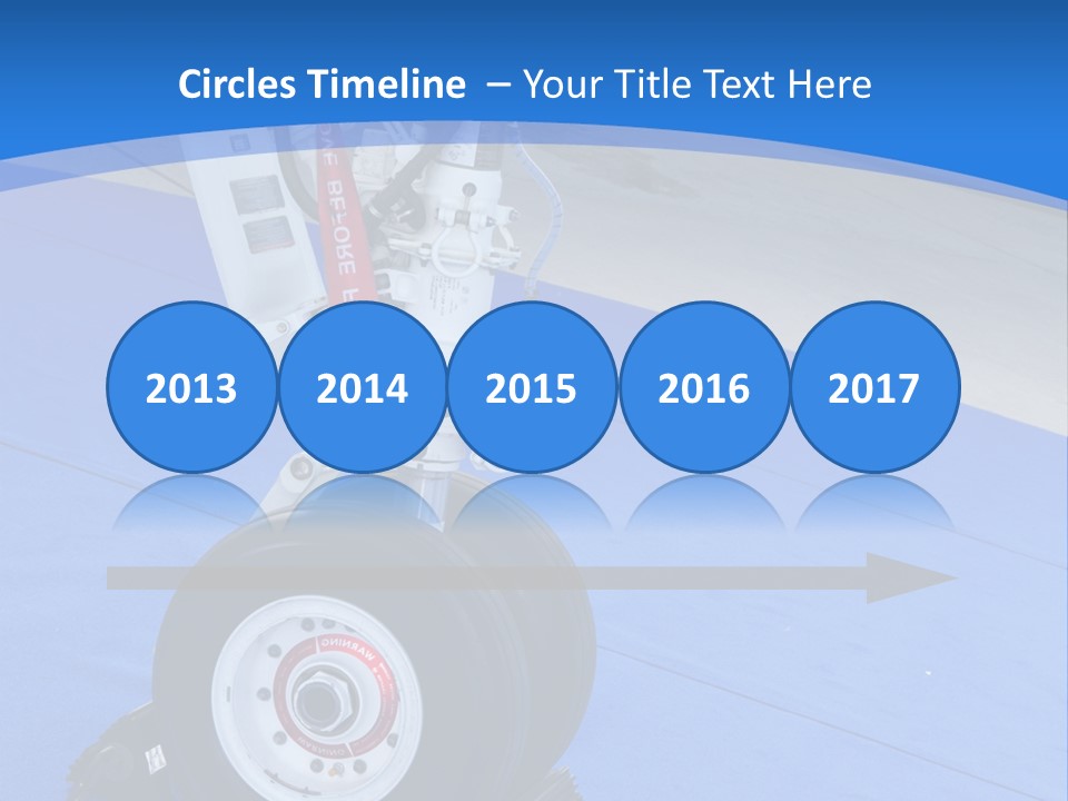 Landinggear Ataturk International Airport Nose Gear PowerPoint Template