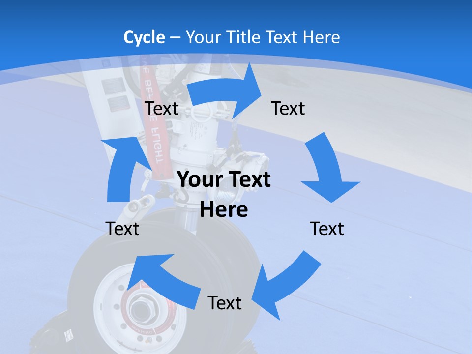Landinggear Ataturk International Airport Nose Gear PowerPoint Template