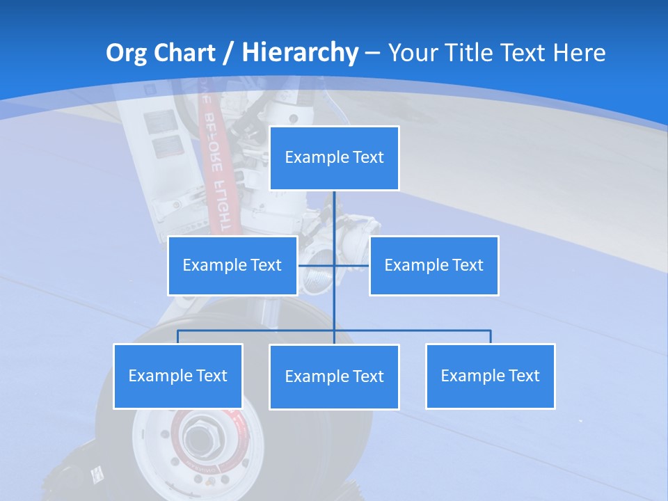 Landinggear Ataturk International Airport Nose Gear PowerPoint Template