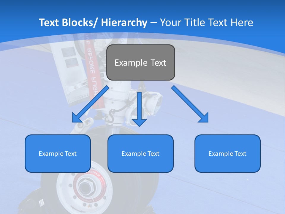 Landinggear Ataturk International Airport Nose Gear PowerPoint Template