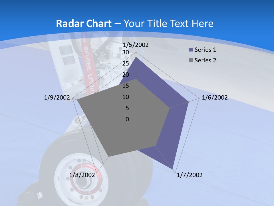 Landinggear Ataturk International Airport Nose Gear PowerPoint Template