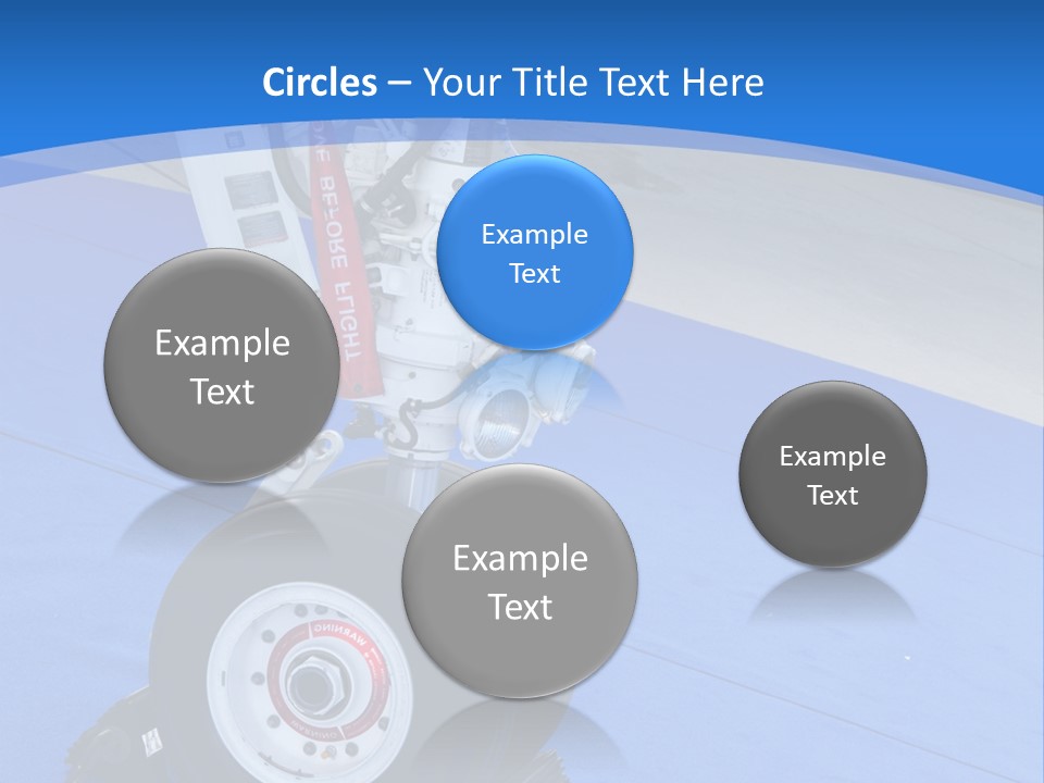 Landinggear Ataturk International Airport Nose Gear PowerPoint Template