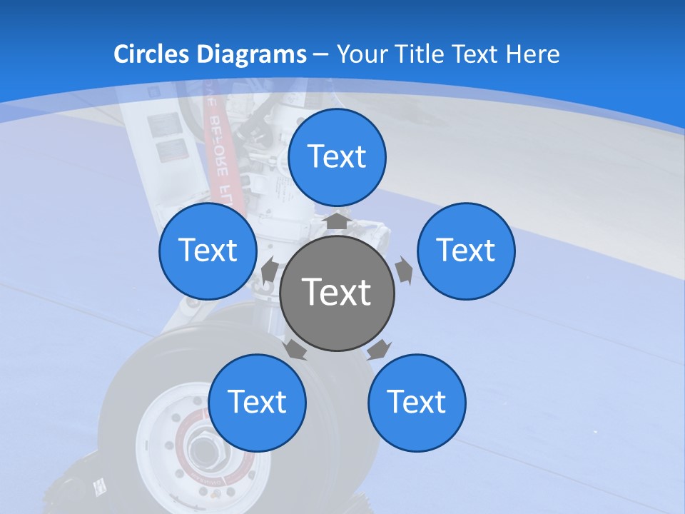 Landinggear Ataturk International Airport Nose Gear PowerPoint Template