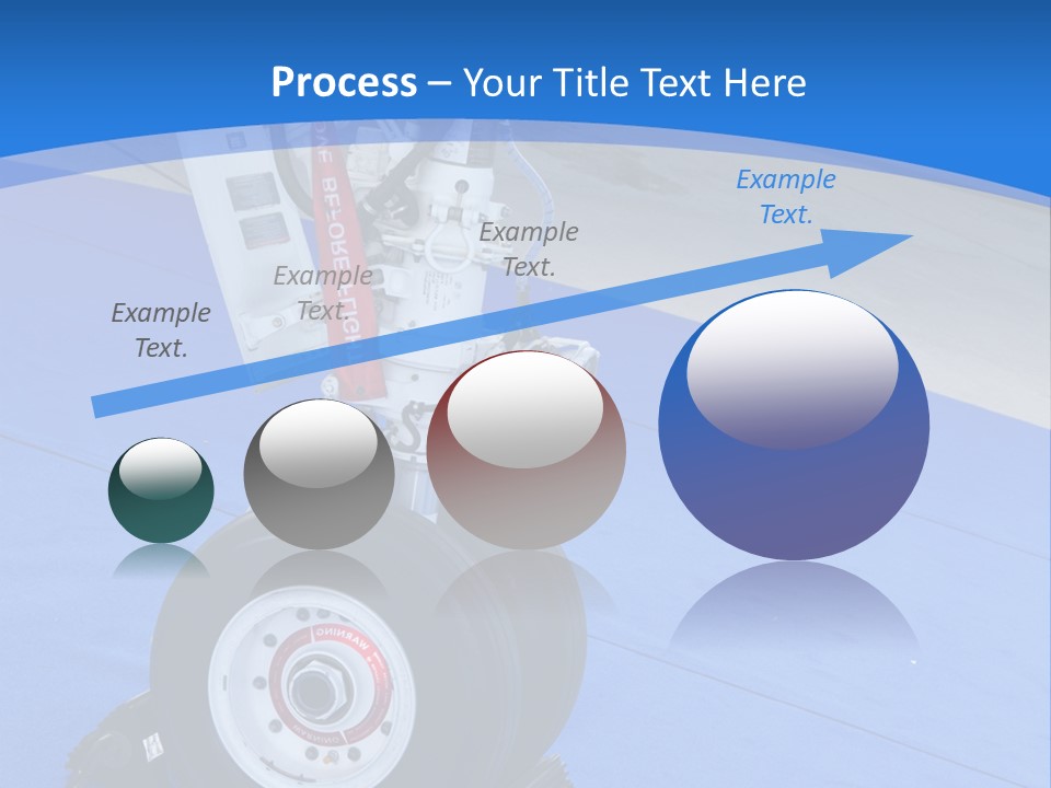 Landinggear Ataturk International Airport Nose Gear PowerPoint Template