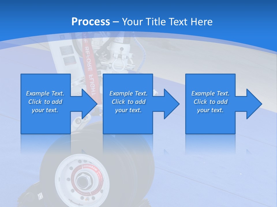 Landinggear Ataturk International Airport Nose Gear PowerPoint Template