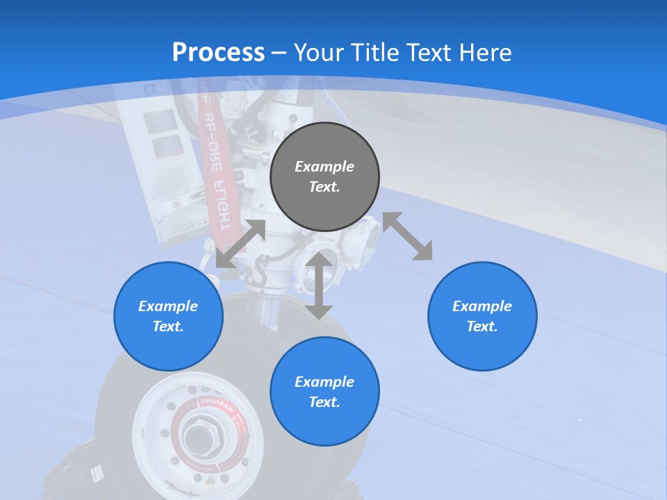 Landinggear Ataturk International Airport Nose Gear PowerPoint Template