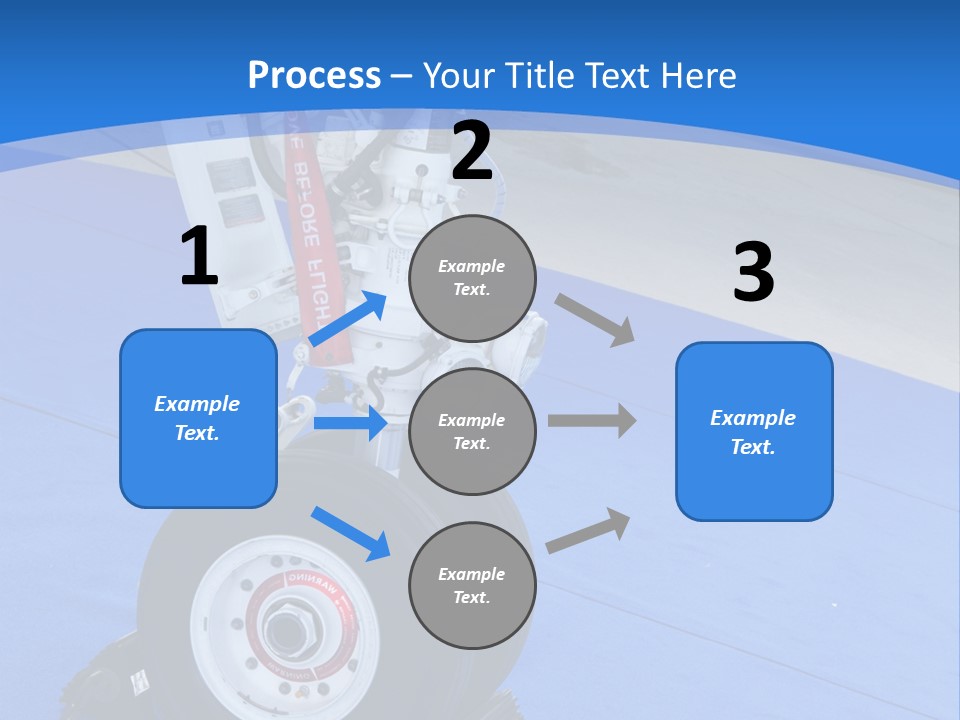 Landinggear Ataturk International Airport Nose Gear PowerPoint Template