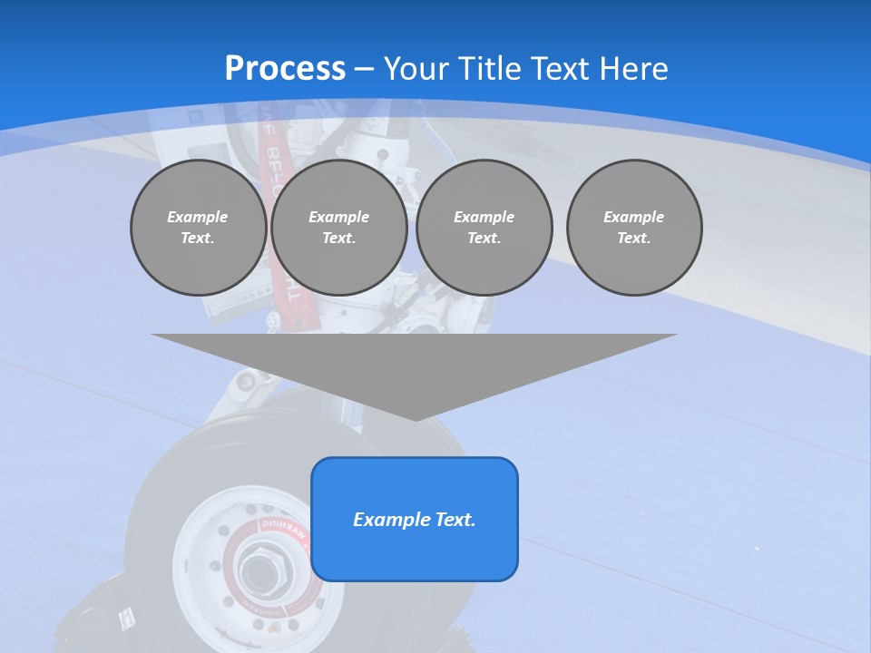 Landinggear Ataturk International Airport Nose Gear PowerPoint Template