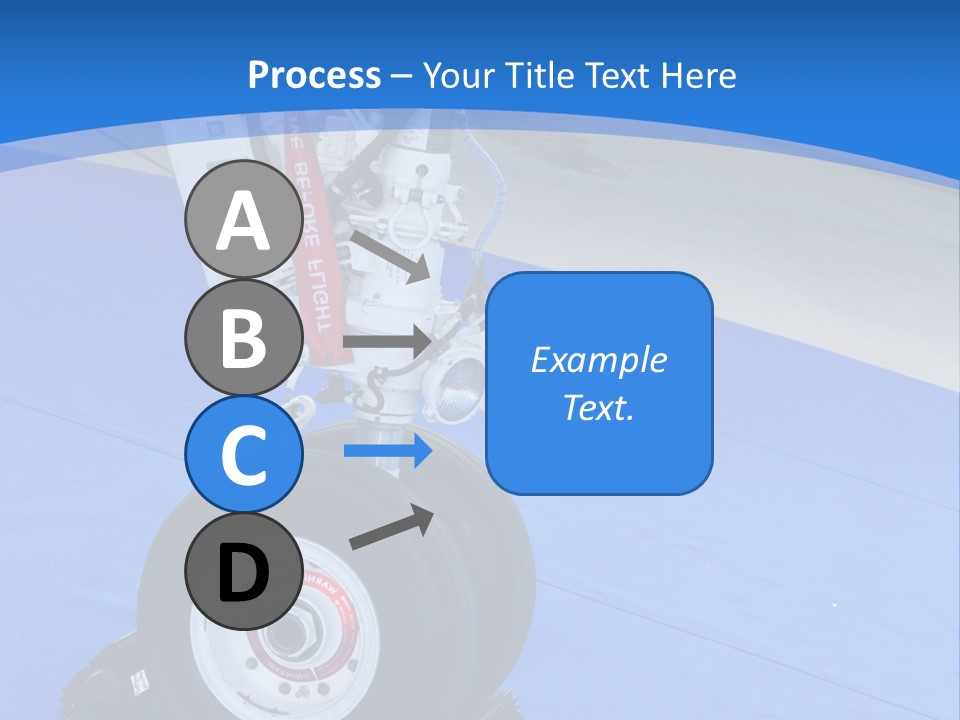 Landinggear Ataturk International Airport Nose Gear PowerPoint Template