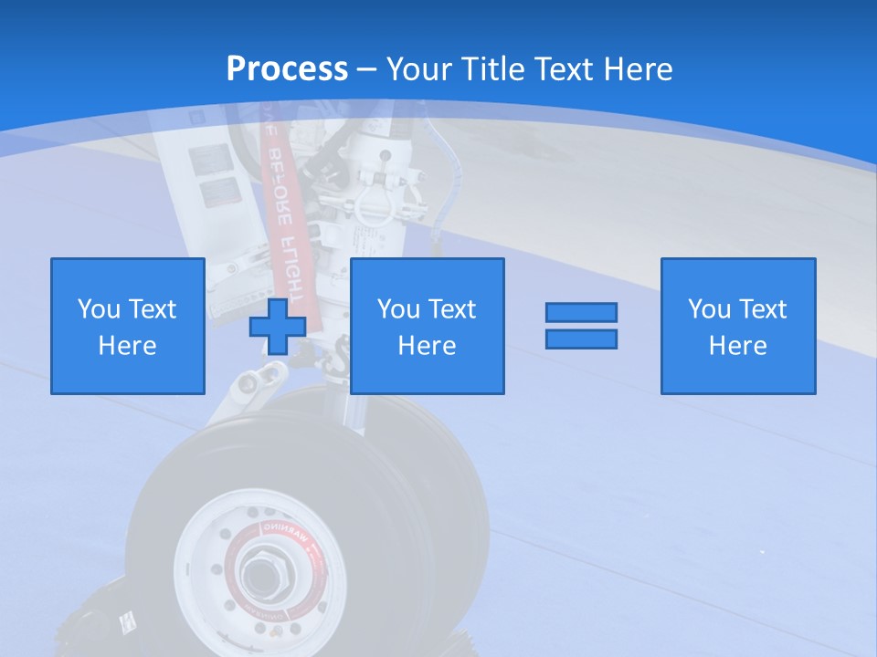 Landinggear Ataturk International Airport Nose Gear PowerPoint Template
