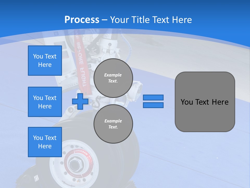 Landinggear Ataturk International Airport Nose Gear PowerPoint Template