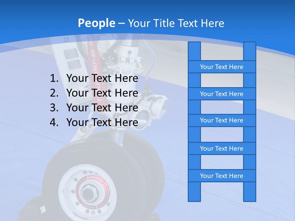 Landinggear Ataturk International Airport Nose Gear PowerPoint Template