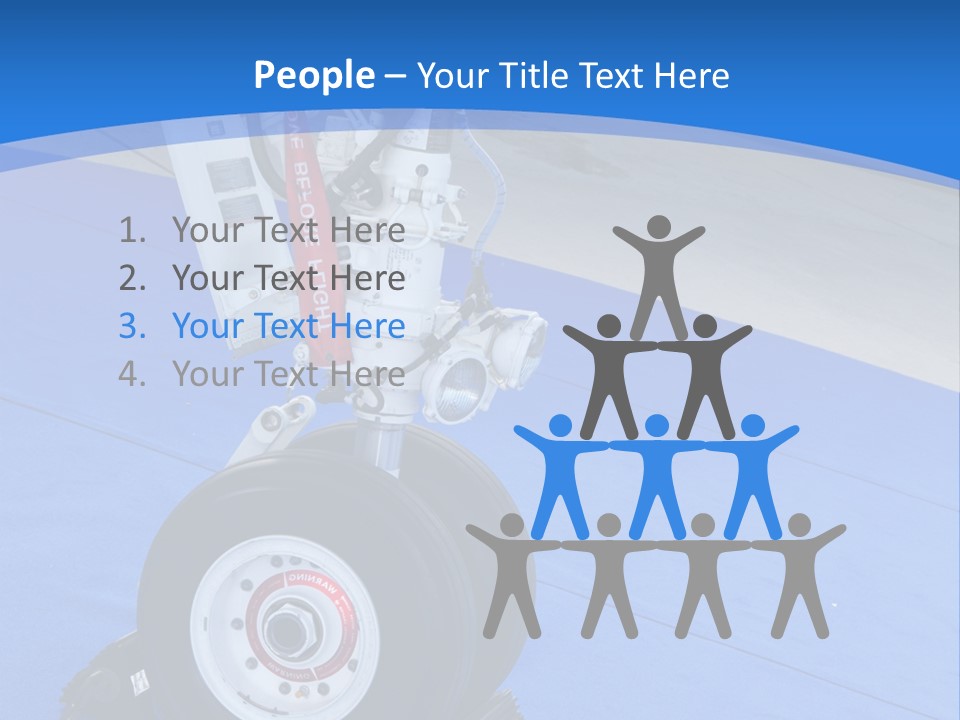 Landinggear Ataturk International Airport Nose Gear PowerPoint Template