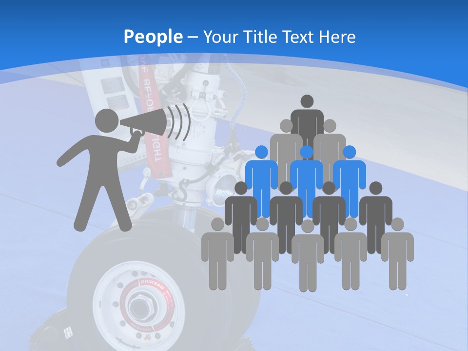 Landinggear Ataturk International Airport Nose Gear PowerPoint Template