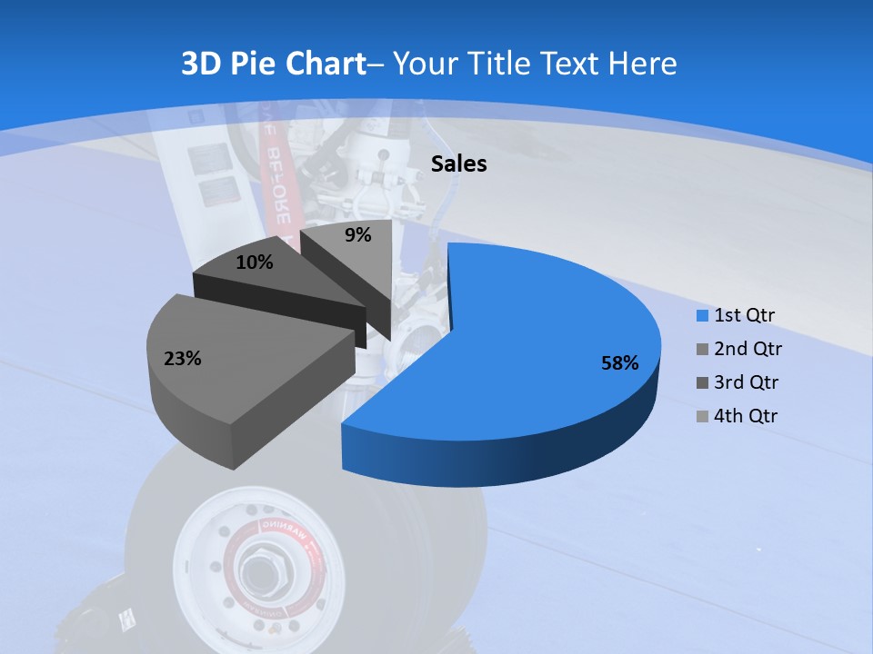 Landinggear Ataturk International Airport Nose Gear PowerPoint Template