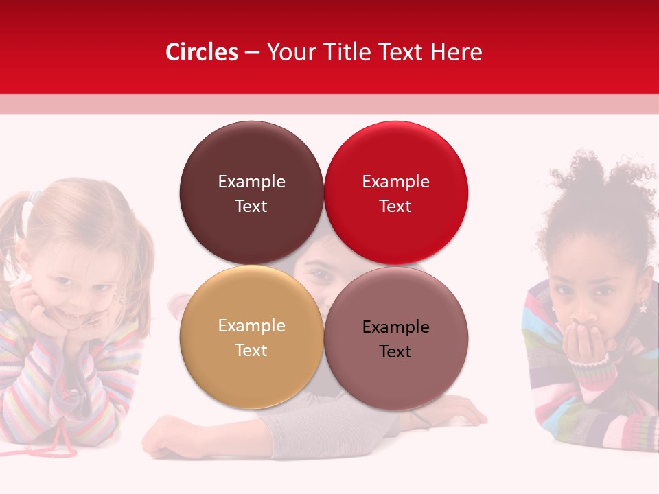 Studio Cheerful Pink PowerPoint Template