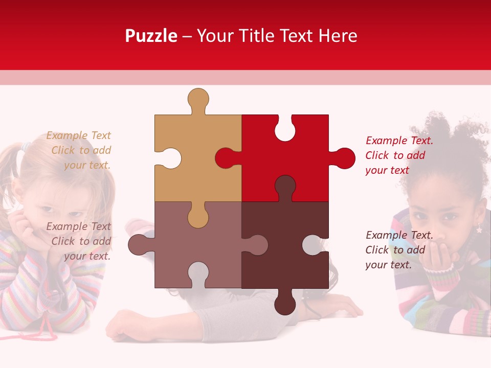 Studio Cheerful Pink PowerPoint Template