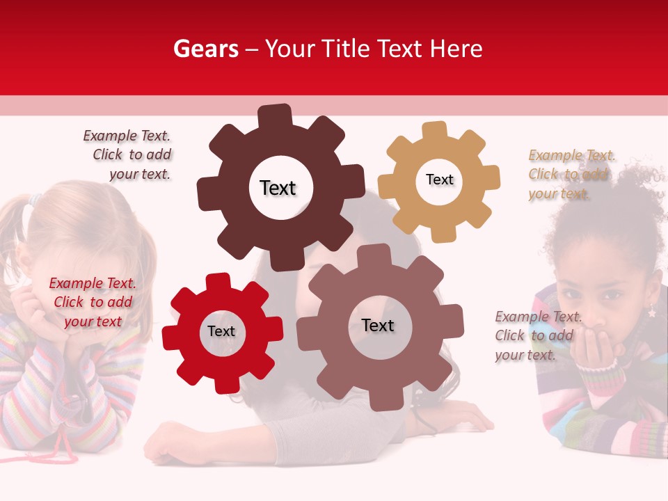 Studio Cheerful Pink PowerPoint Template