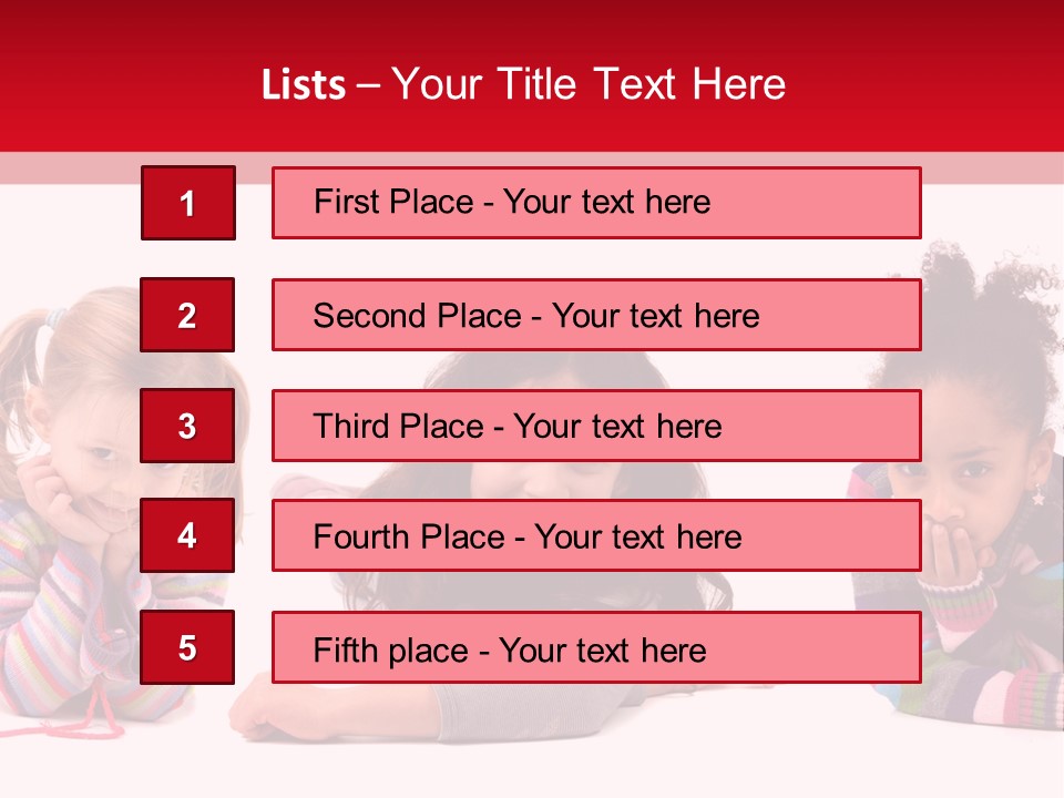 Studio Cheerful Pink PowerPoint Template